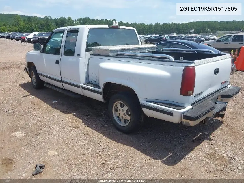 2GTEC19K5R1517805 1994 GMC Sierra C1500