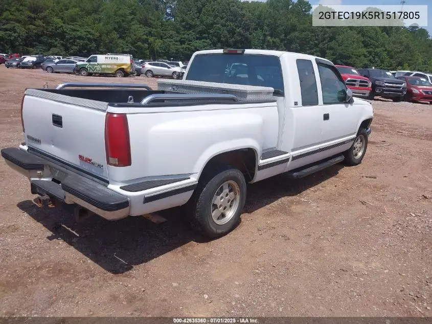 2GTEC19K5R1517805 1994 GMC Sierra C1500