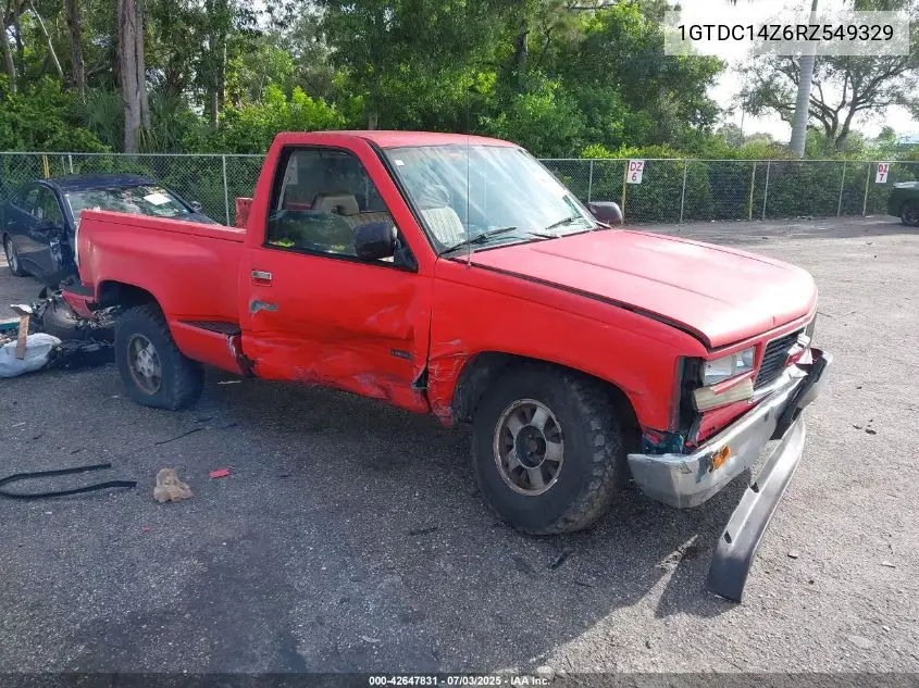 1994 GMC Sierra C1500 VIN: 1GTDC14Z6RZ549329 Lot: 42647831