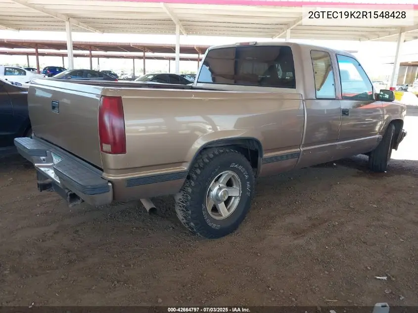 1994 GMC Sierra C1500 VIN: 2GTEC19K2R1548428 Lot: 42664797