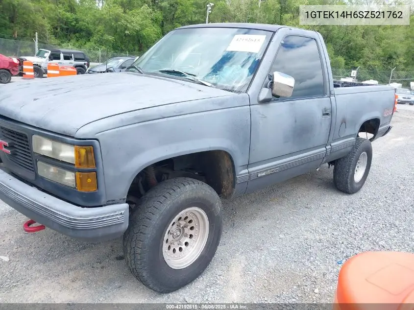 1995 GMC Sierra K1500 VIN: 1GTEK14H6SZ521762 Lot: 42192615