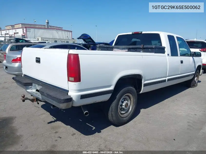 1995 GMC Sierra C2500 VIN: 1GTGC29K6SE500062 Lot: 42218462