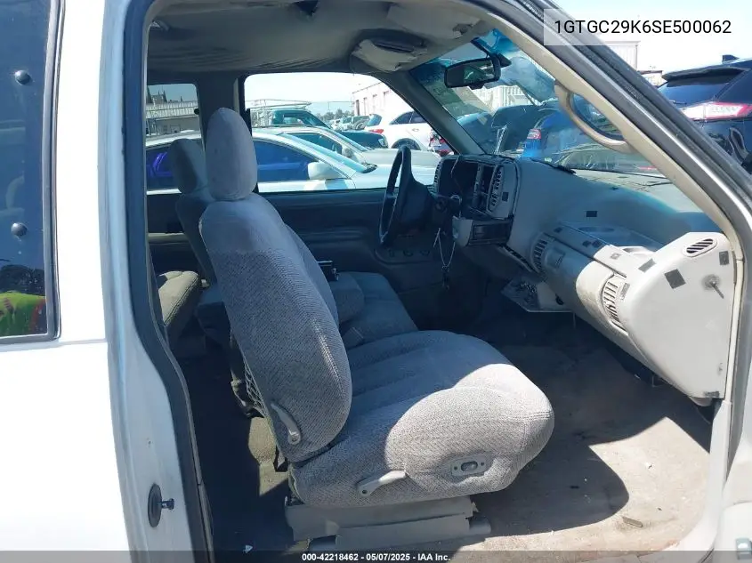 1995 GMC Sierra C2500 VIN: 1GTGC29K6SE500062 Lot: 42218462