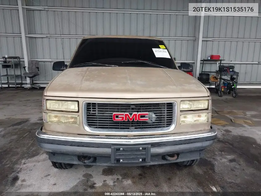 1995 GMC Sierra K1500 VIN: 2GTEK19K1S1535176 Lot: 42243366