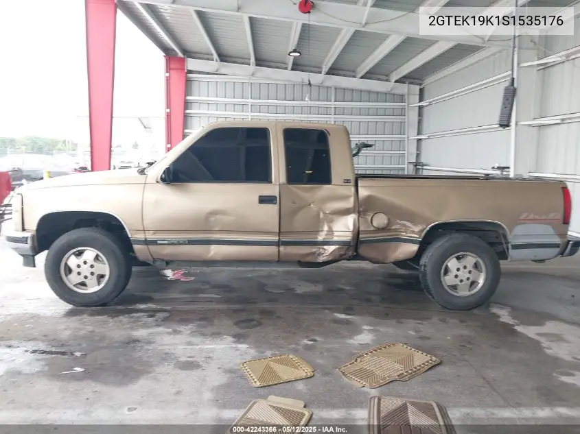 1995 GMC Sierra K1500 VIN: 2GTEK19K1S1535176 Lot: 42243366