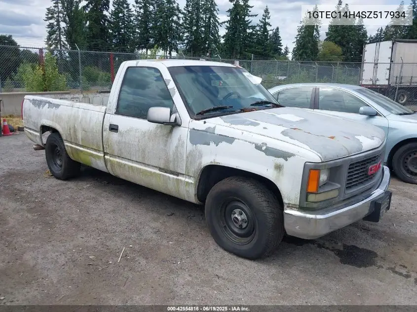 1995 GMC Sierra C1500 VIN: 1GTEC14H4SZ517934 Lot: 42554816