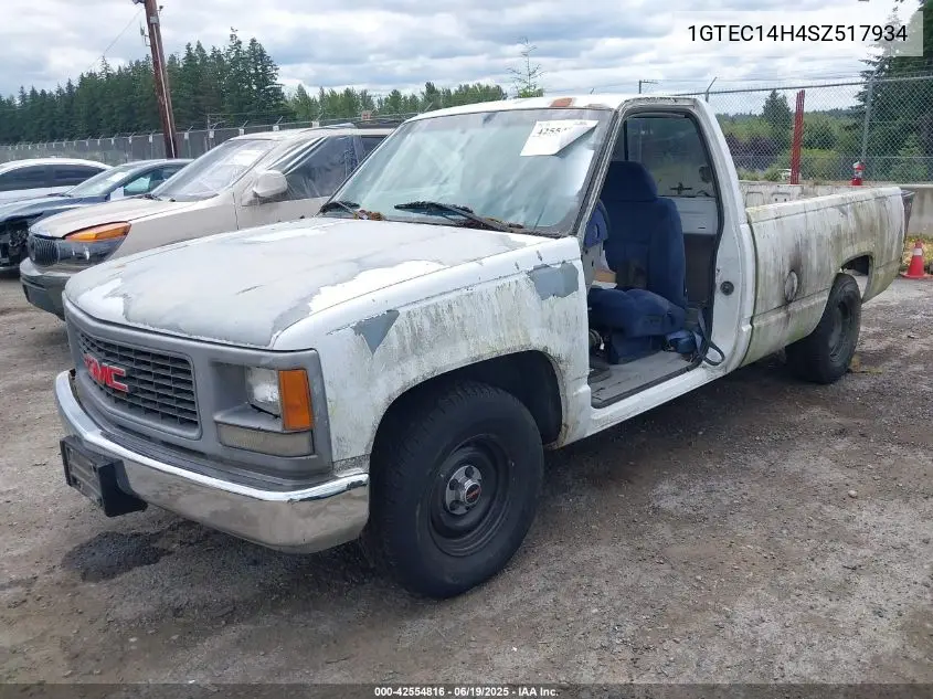 1995 GMC Sierra C1500 VIN: 1GTEC14H4SZ517934 Lot: 42554816