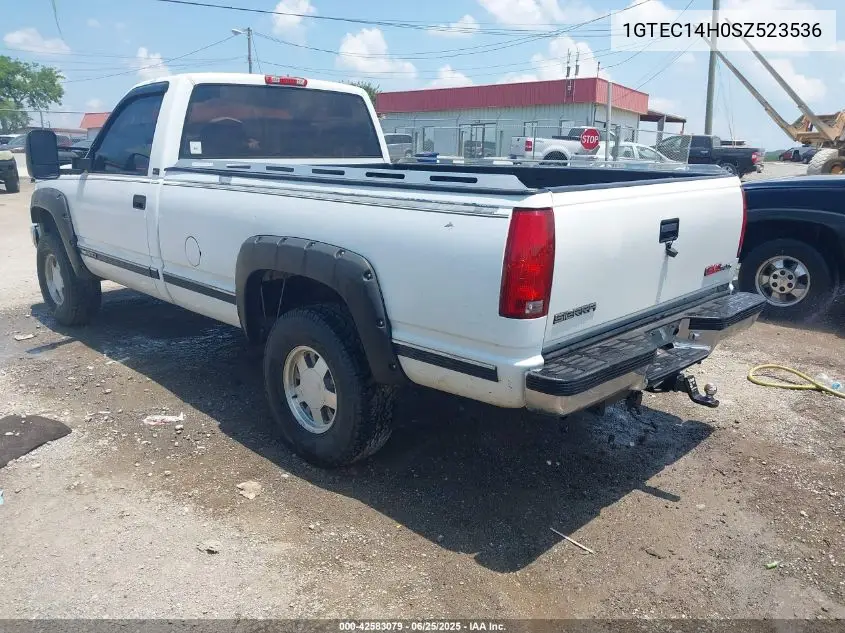 1995 GMC Sierra C1500 VIN: 1GTEC14H0SZ523536 Lot: 42583079