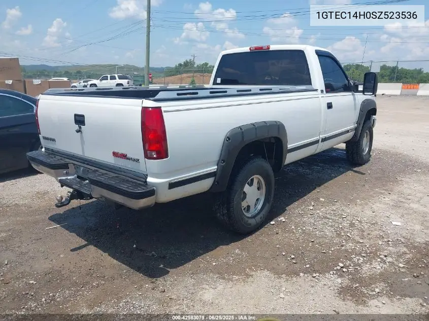 1995 GMC Sierra C1500 VIN: 1GTEC14H0SZ523536 Lot: 42583079