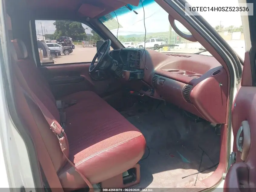 1995 GMC Sierra C1500 VIN: 1GTEC14H0SZ523536 Lot: 42583079