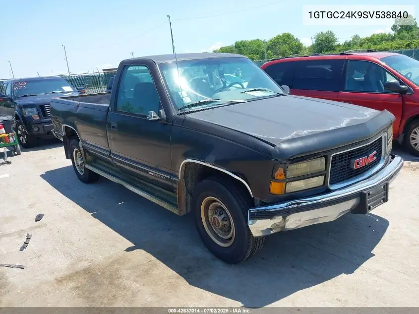 1995 GMC Sierra VIN: 1GTGC24K9SV538840 Lot: 42637014