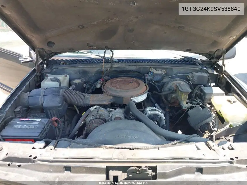 1995 GMC Sierra VIN: 1GTGC24K9SV538840 Lot: 42637014