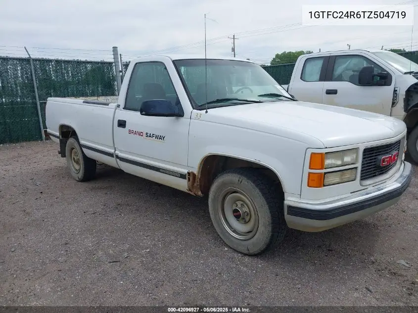 1996 GMC Sierra C2500 VIN: 1GTFC24R6TZ504719 Lot: 42096927
