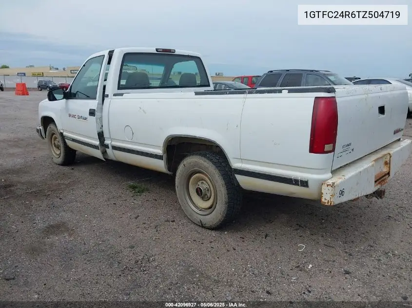 1996 GMC Sierra C2500 VIN: 1GTFC24R6TZ504719 Lot: 42096927