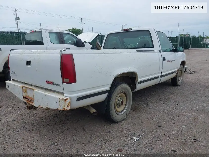1996 GMC Sierra C2500 VIN: 1GTFC24R6TZ504719 Lot: 42096927