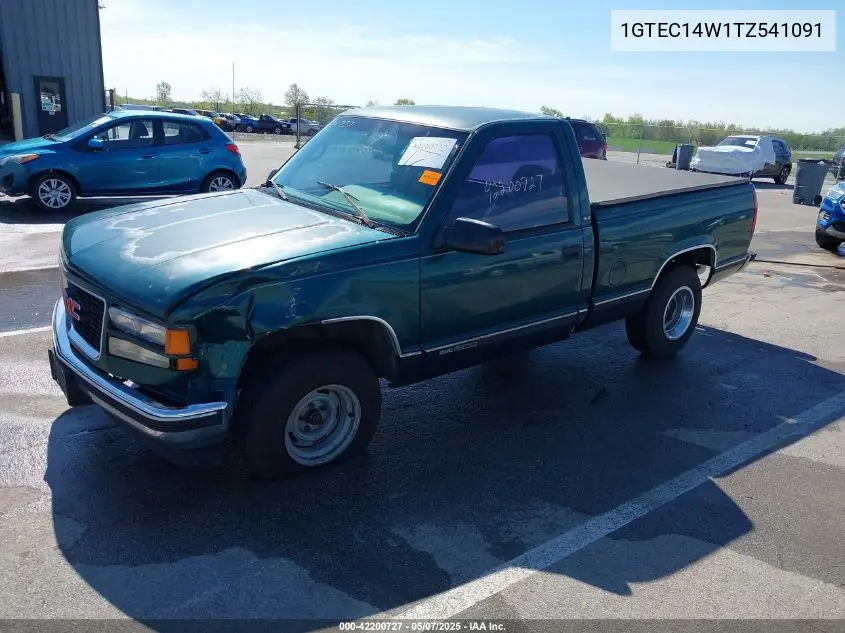 1996 GMC Sierra C1500 VIN: 1GTEC14W1TZ541091 Lot: 42200727