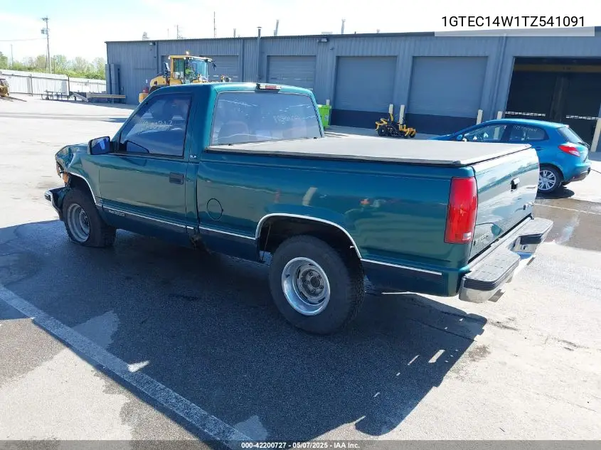 1996 GMC Sierra C1500 VIN: 1GTEC14W1TZ541091 Lot: 42200727