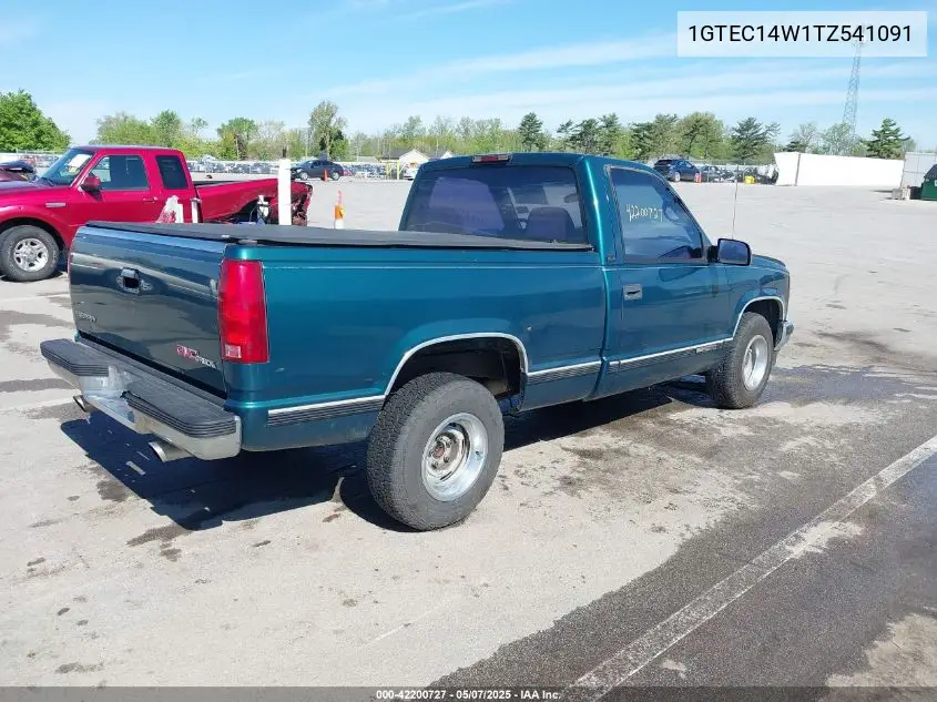 1996 GMC Sierra C1500 VIN: 1GTEC14W1TZ541091 Lot: 42200727