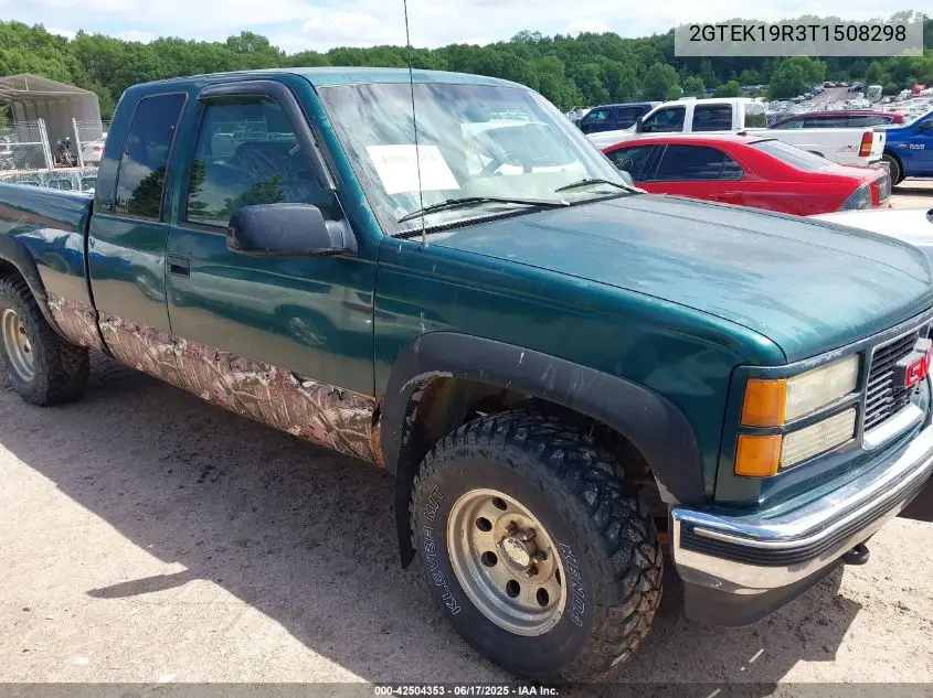 1996 GMC Sierra K1500 VIN: 2GTEK19R3T1508298 Lot: 42504353