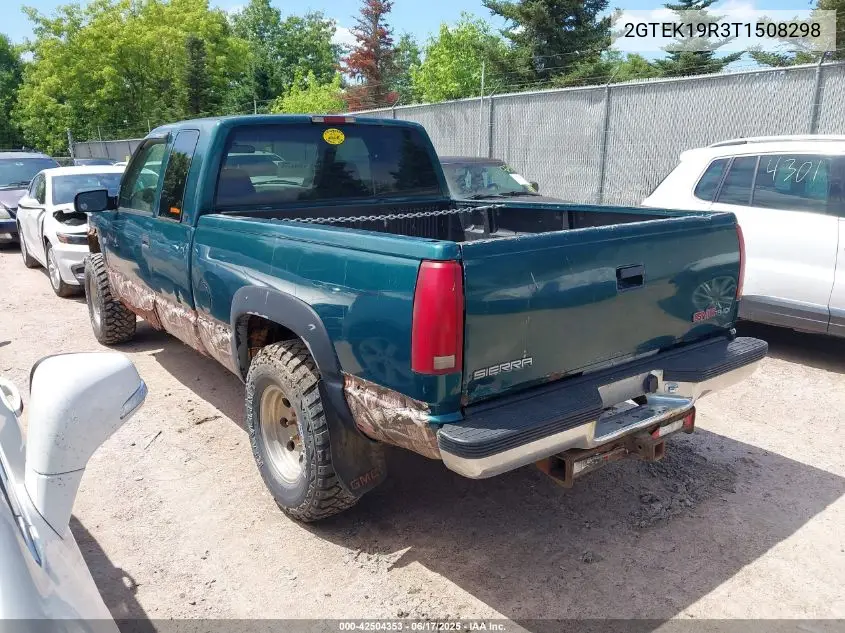 1996 GMC Sierra K1500 VIN: 2GTEK19R3T1508298 Lot: 42504353