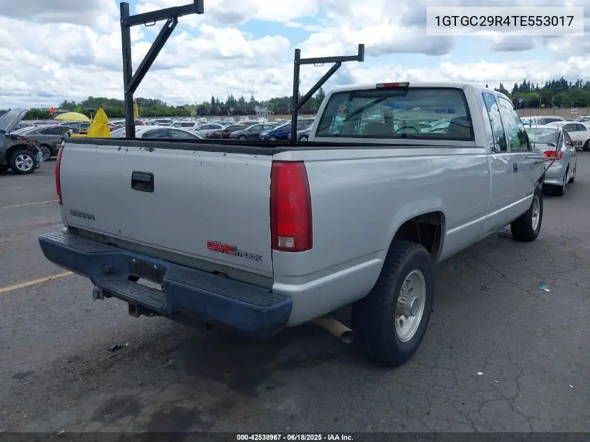 1996 GMC Sierra C2500 VIN: 1GTGC29R4TE553017 Lot: 42538967