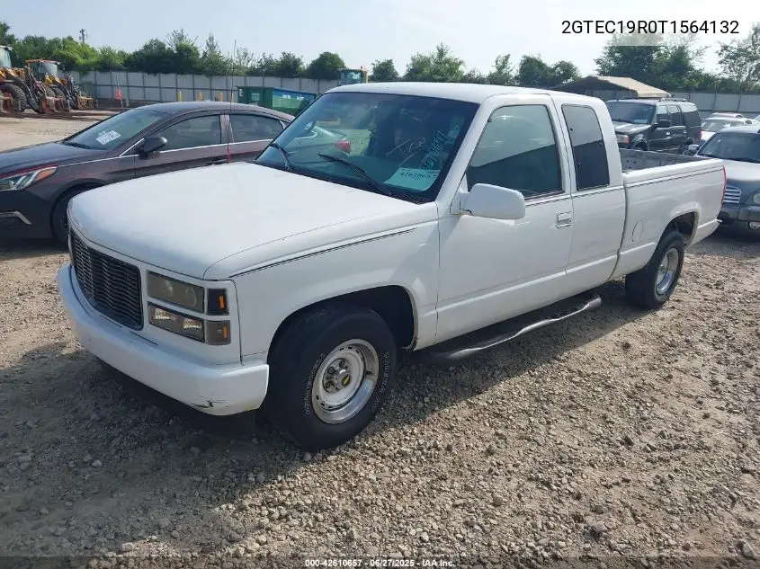 1996 GMC Sierra C1500 VIN: 2GTEC19R0T1564132 Lot: 42610657