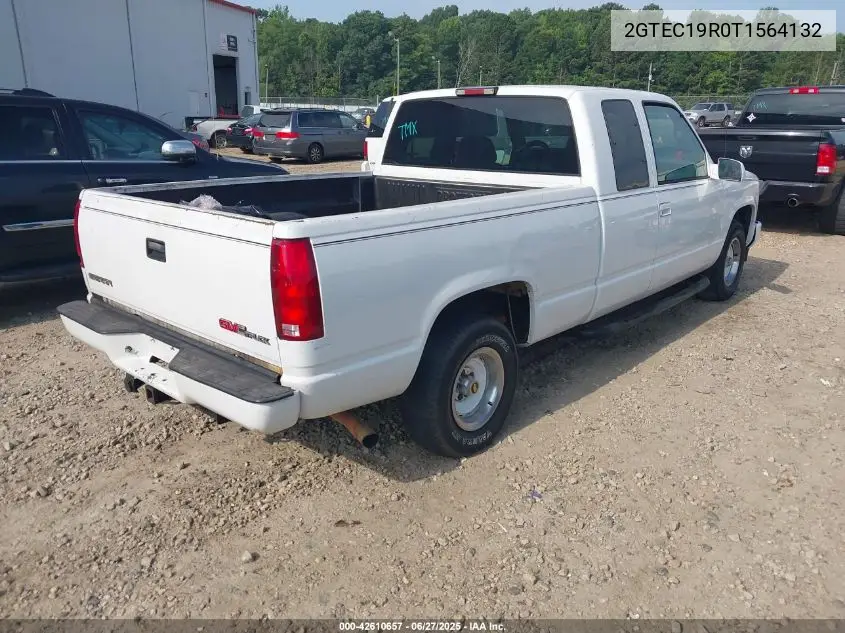 1996 GMC Sierra C1500 VIN: 2GTEC19R0T1564132 Lot: 42610657
