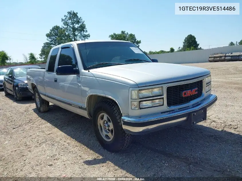 1997 GMC Sierra 1500 Sl Wideside VIN: 1GTEC19R3VE514486 Lot: 42179398