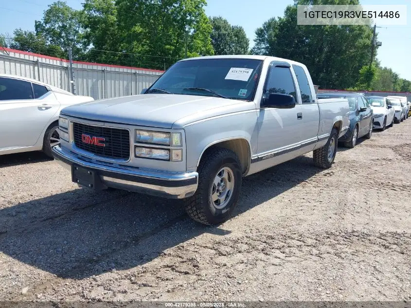 1997 GMC Sierra 1500 Sl Wideside VIN: 1GTEC19R3VE514486 Lot: 42179398