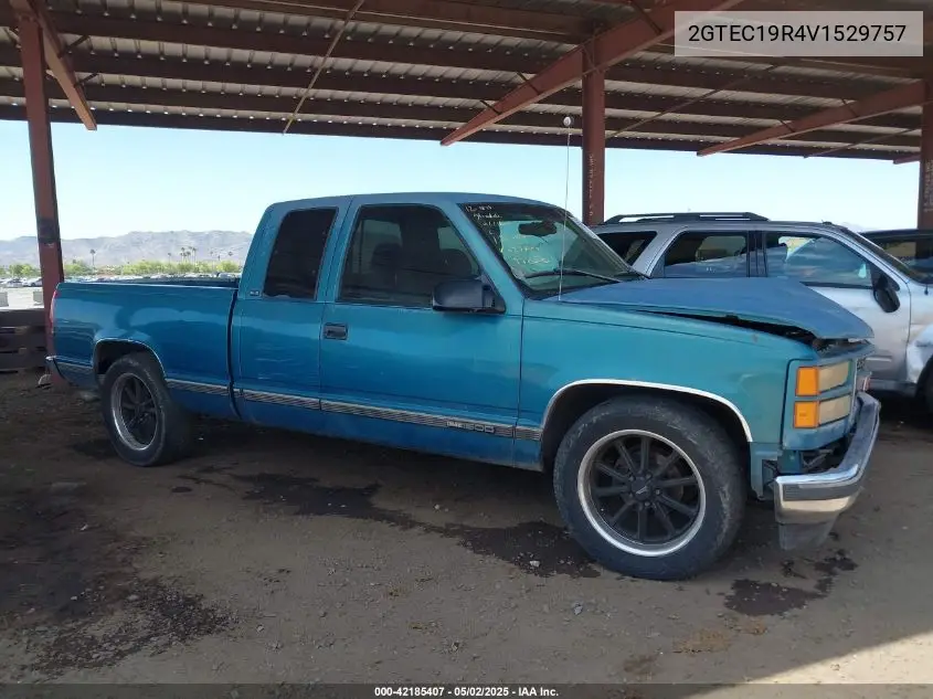 1997 GMC Sierra 1500 Sl Wideside VIN: 2GTEC19R4V1529757 Lot: 42185407
