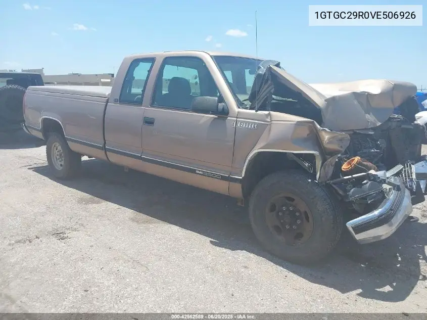 1997 GMC Sierra 2500 Hd Sl VIN: 1GTGC29R0VE506926 Lot: 42562589