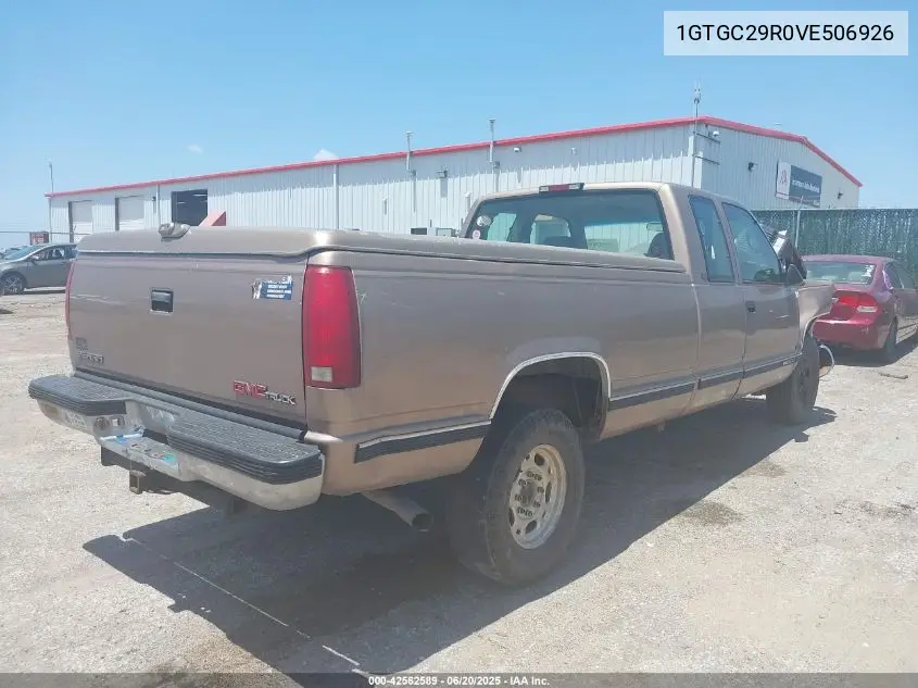 1997 GMC Sierra 2500 Hd Sl VIN: 1GTGC29R0VE506926 Lot: 42562589