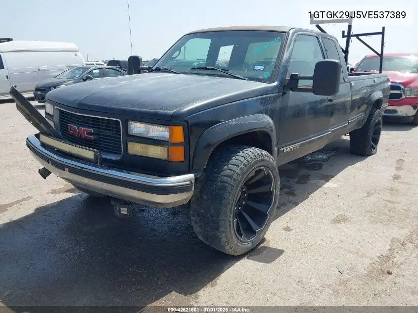 1997 GMC Sierra 2500 Hd Sl VIN: 1GTGK29J5VE537389 Lot: 42621601