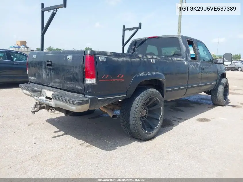 1997 GMC Sierra 2500 Hd Sl VIN: 1GTGK29J5VE537389 Lot: 42621601