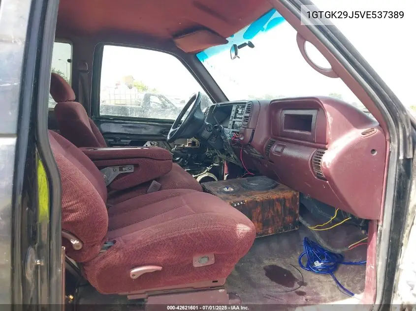 1997 GMC Sierra 2500 Hd Sl VIN: 1GTGK29J5VE537389 Lot: 42621601