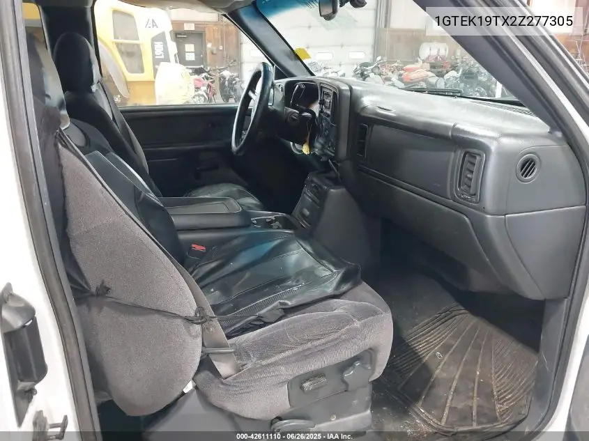 2002 GMC Sierra 1500 Sle VIN: 1GTEK19TX2Z277305 Lot: 42611110