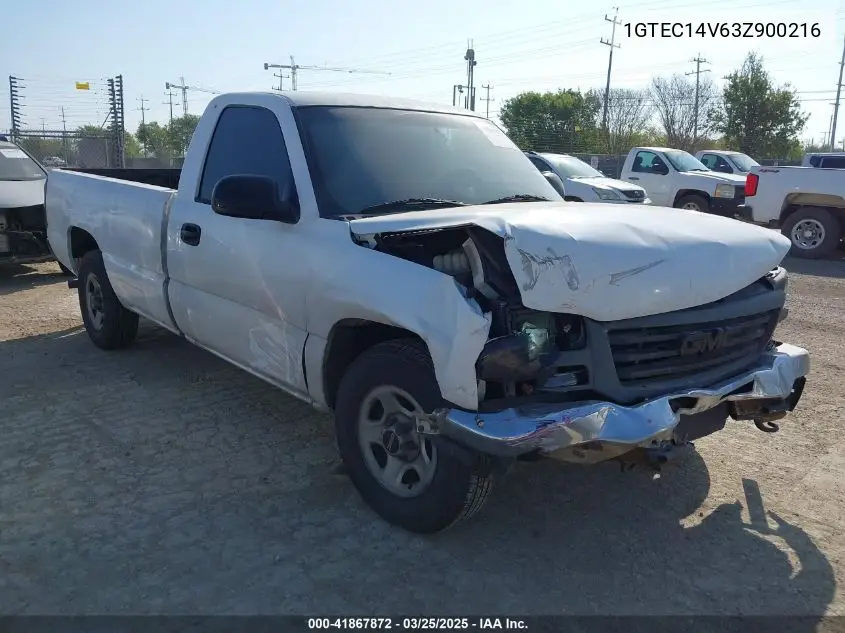 2003 GMC Sierra 1500 Work Truck VIN: 1GTEC14V63Z900216 Lot: 41867872