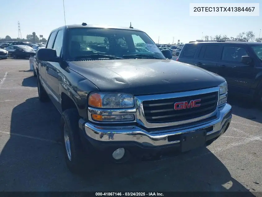 2004 GMC Sierra 1500 Slt VIN: 2GTEC13TX41384467 Lot: 41867146