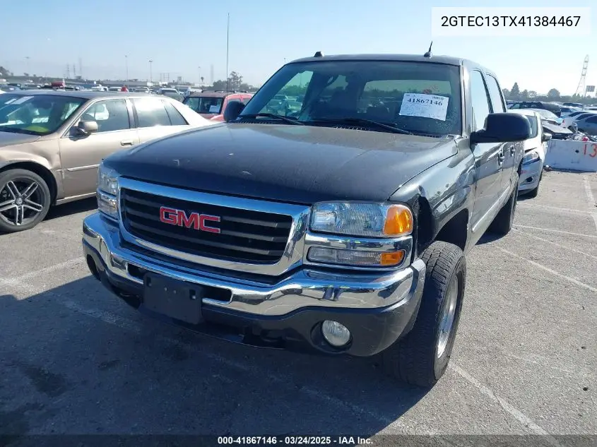 2004 GMC Sierra 1500 Slt VIN: 2GTEC13TX41384467 Lot: 41867146
