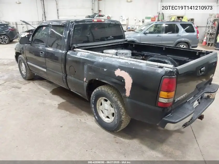 2004 GMC Sierra 1500 Sle VIN: 2GTEC19T141210973 Lot: 42596390