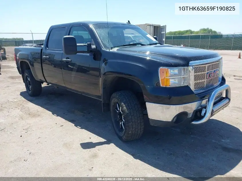 2009 GMC Sierra 2500Hd Slt VIN: 1GTHK63659F190825 Lot: 42248239