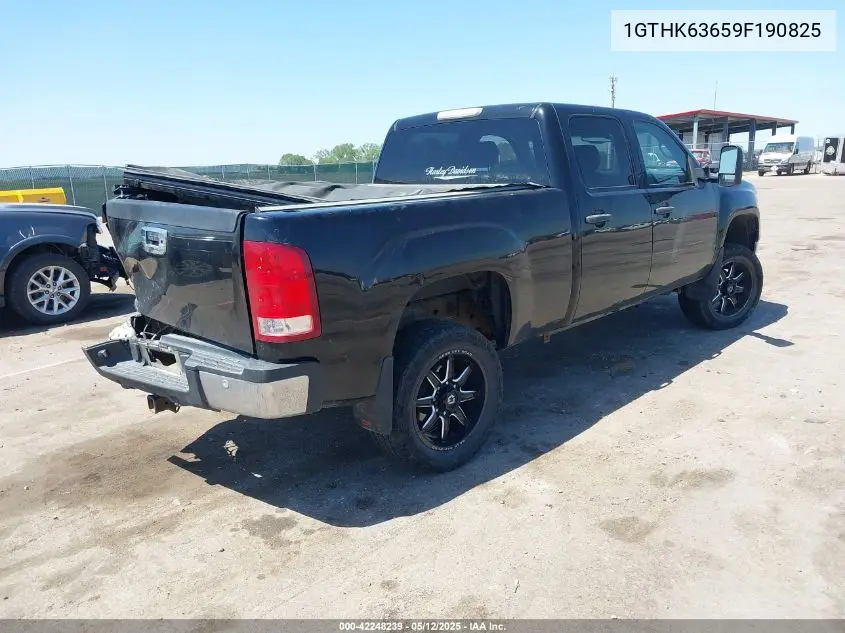 2009 GMC Sierra 2500Hd Slt VIN: 1GTHK63659F190825 Lot: 42248239