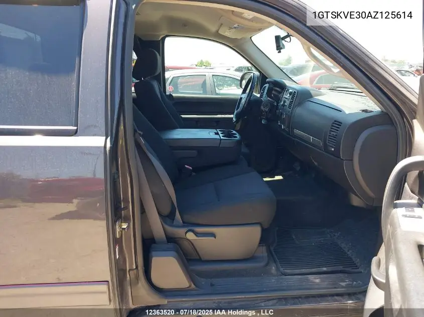 2010 GMC Sierra 1500 VIN: 1GTSKVE30AZ125614 Lot: 12363520