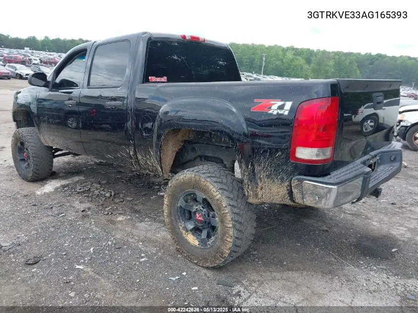 2010 GMC Sierra 1500 Sle VIN: 3GTRKVE33AG165393 Lot: 42242626