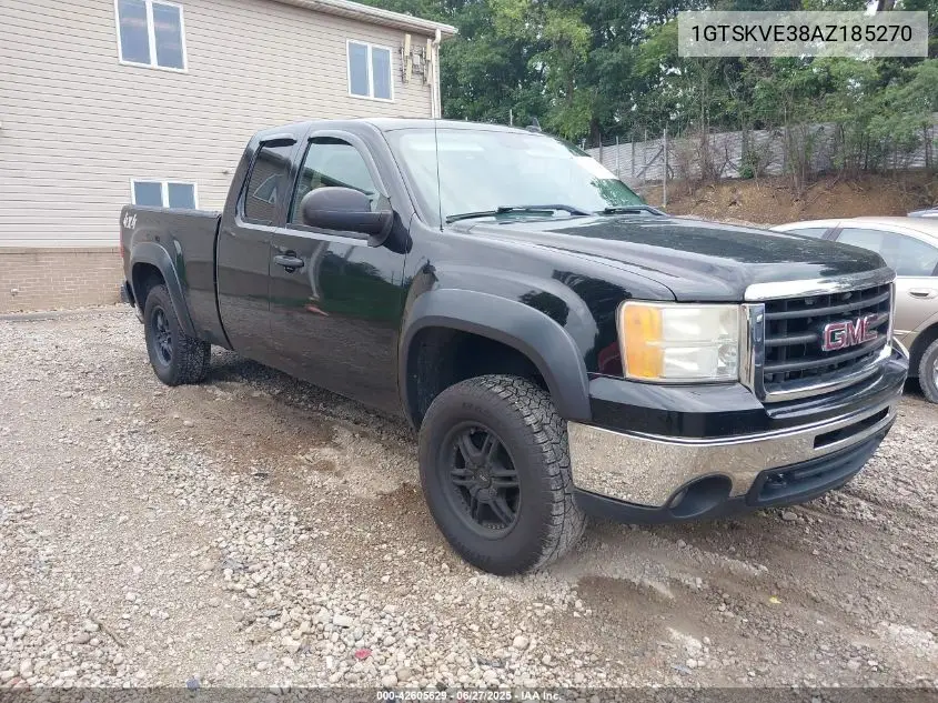 2010 GMC Sierra Sle VIN: 1GTSKVE38AZ185270 Lot: 42605629