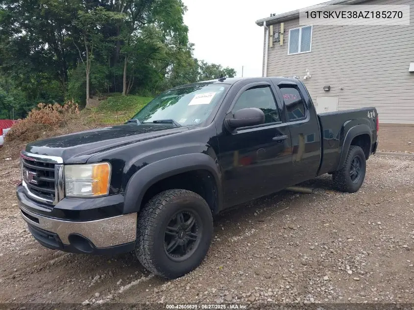 2010 GMC Sierra Sle VIN: 1GTSKVE38AZ185270 Lot: 42605629
