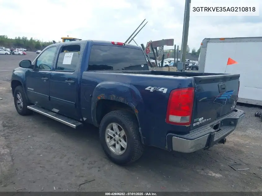 3GTRKVE35AG210818 2010 GMC Sierra 1500 Sle