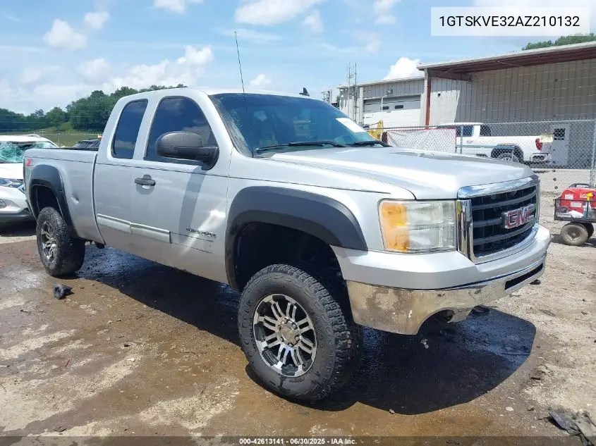 2010 GMC Sierra K1500 Sle VIN: 1GTSKVE32AZ210132 Lot: 42613141