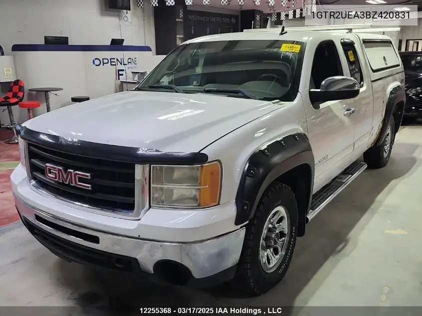 2011 GMC Sierra K1500 Sl VIN: 1GTR2UEA3BZ420831 Lot: 12255368