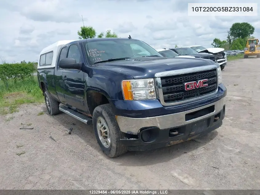 2011 GMC Sierra K2500 Sle VIN: 1GT220CG5BZ331084 Lot: 12329454